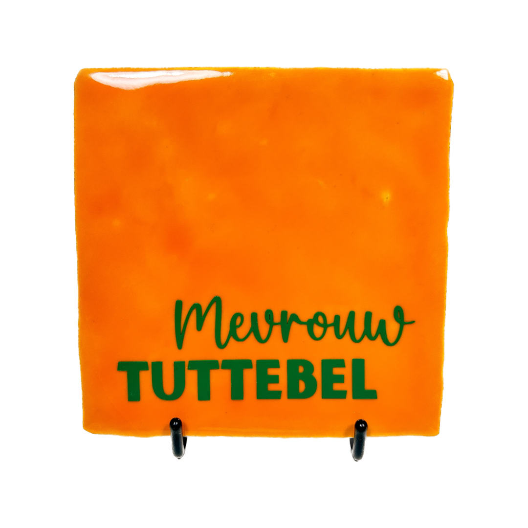 Tegel mevrouw tuttebel (M)