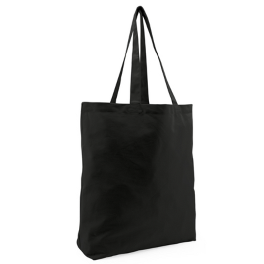 Zwarte XL Shopper. Voor jou personaliseren wij deze met liefde