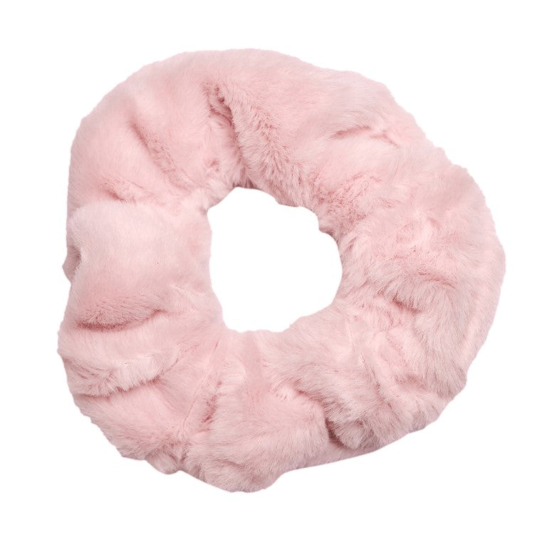 Scrunchie licht roze